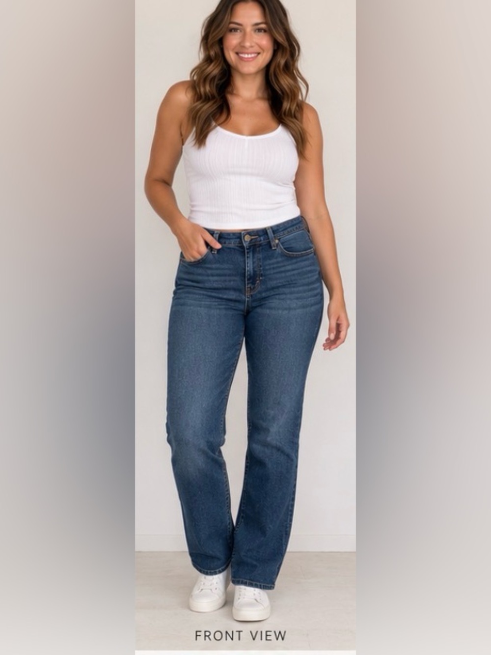 19” w Lucky Brand Women's Skinny Jeans Blue Waist 14W Like New I have two pairs